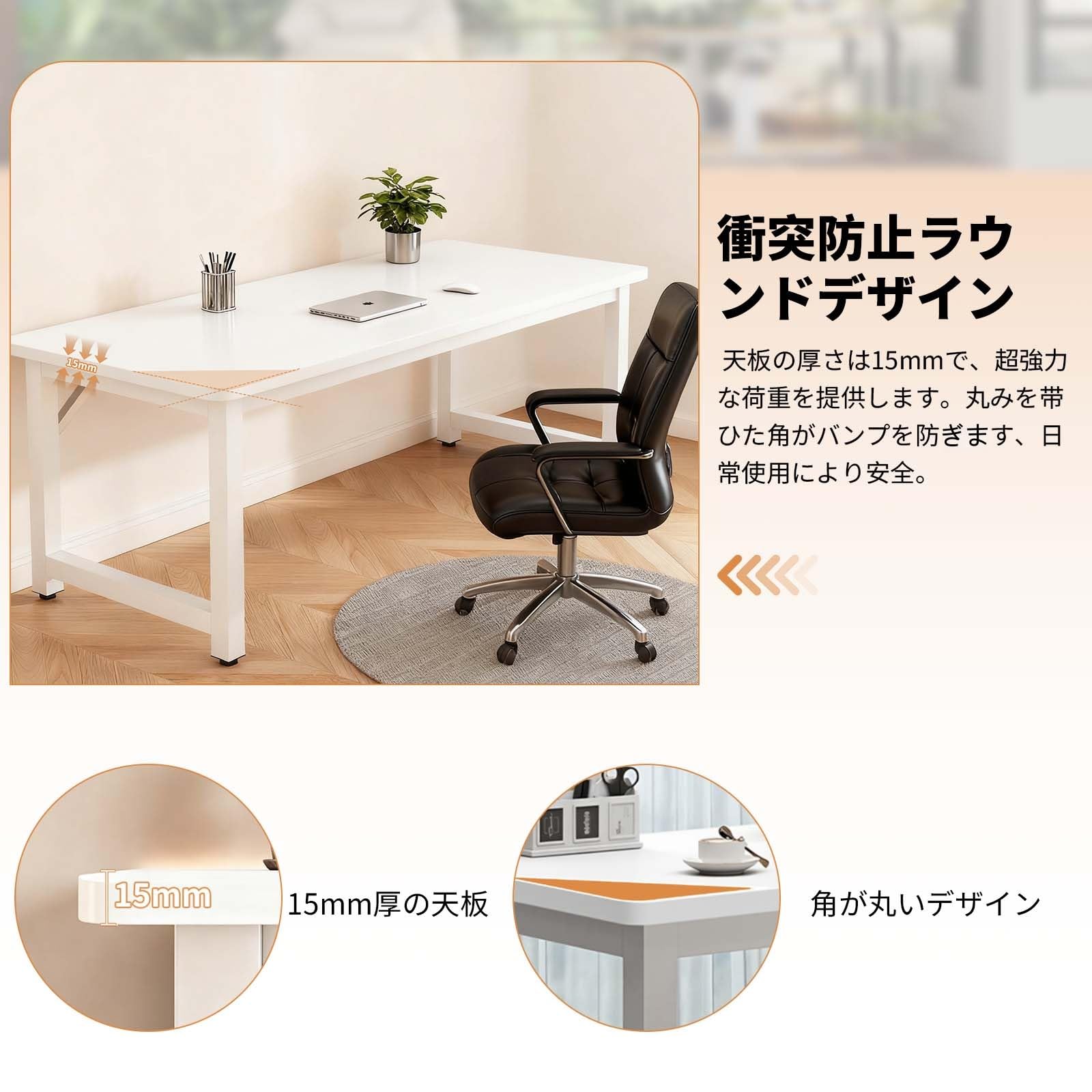 Amazon | HDHNBA パソコンデスク オフイスデスク デスク 100cm*50cm